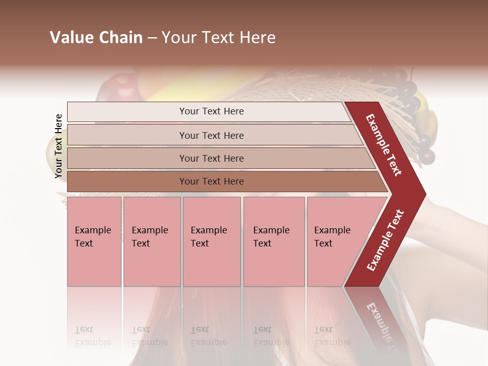 Hairstyle Fresh Fashion PowerPoint Template