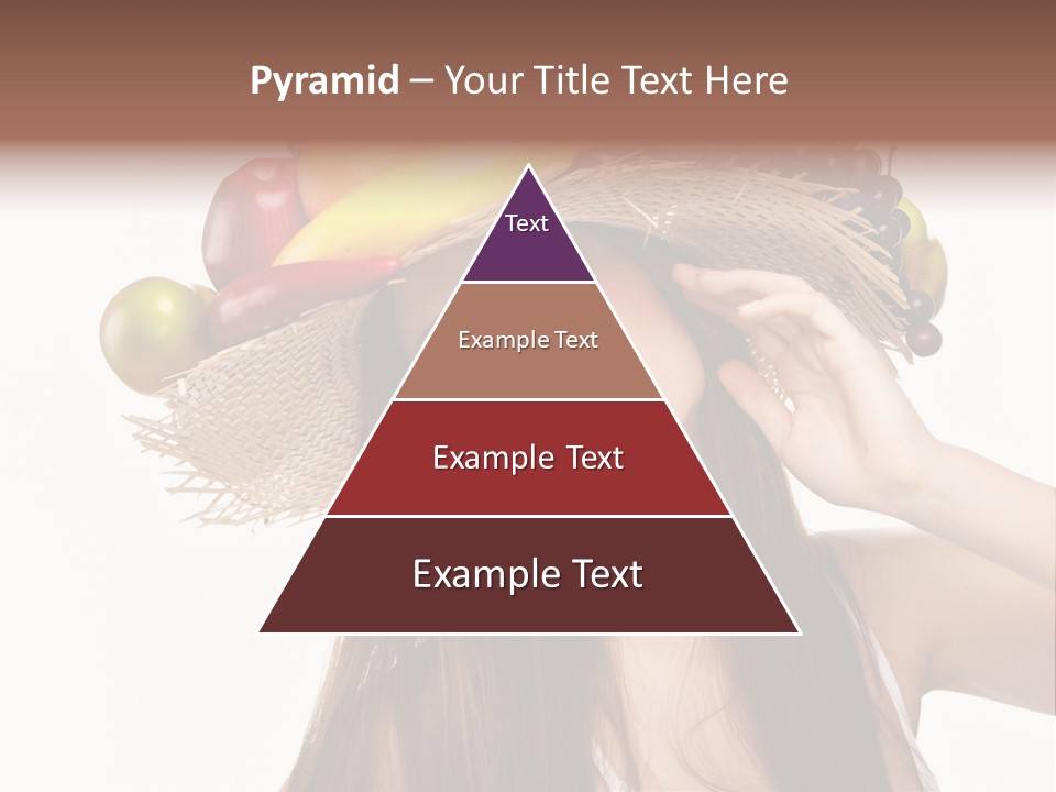 Hairstyle Fresh Fashion PowerPoint Template