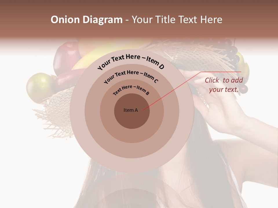 Hairstyle Fresh Fashion PowerPoint Template