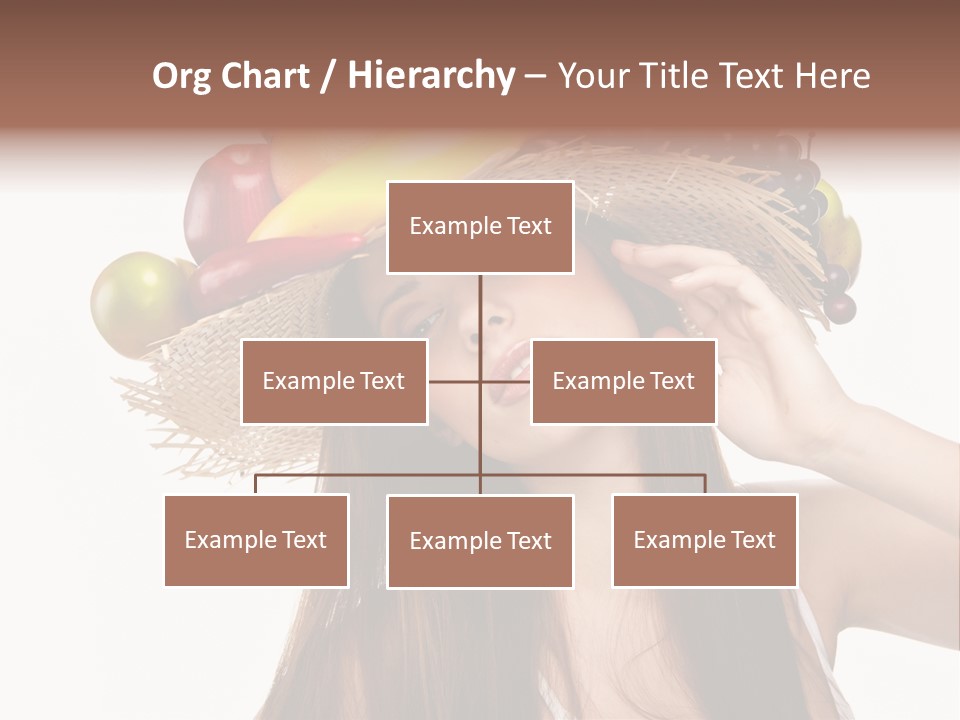 Hairstyle Fresh Fashion PowerPoint Template