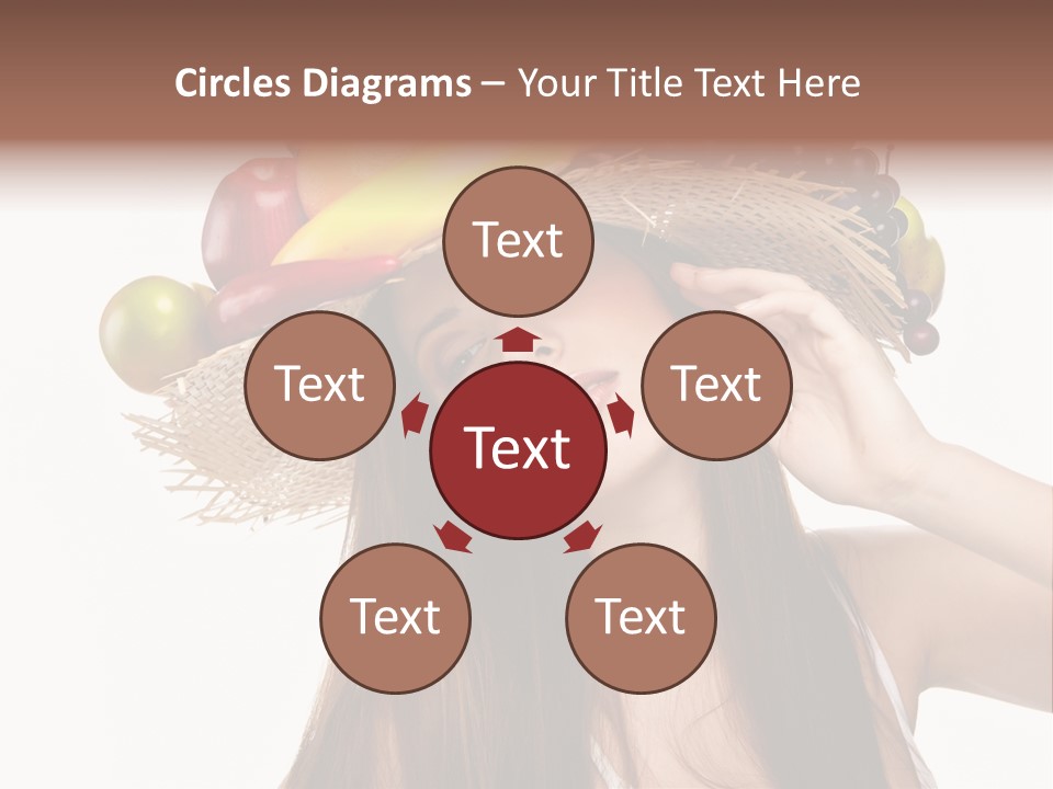 Hairstyle Fresh Fashion PowerPoint Template