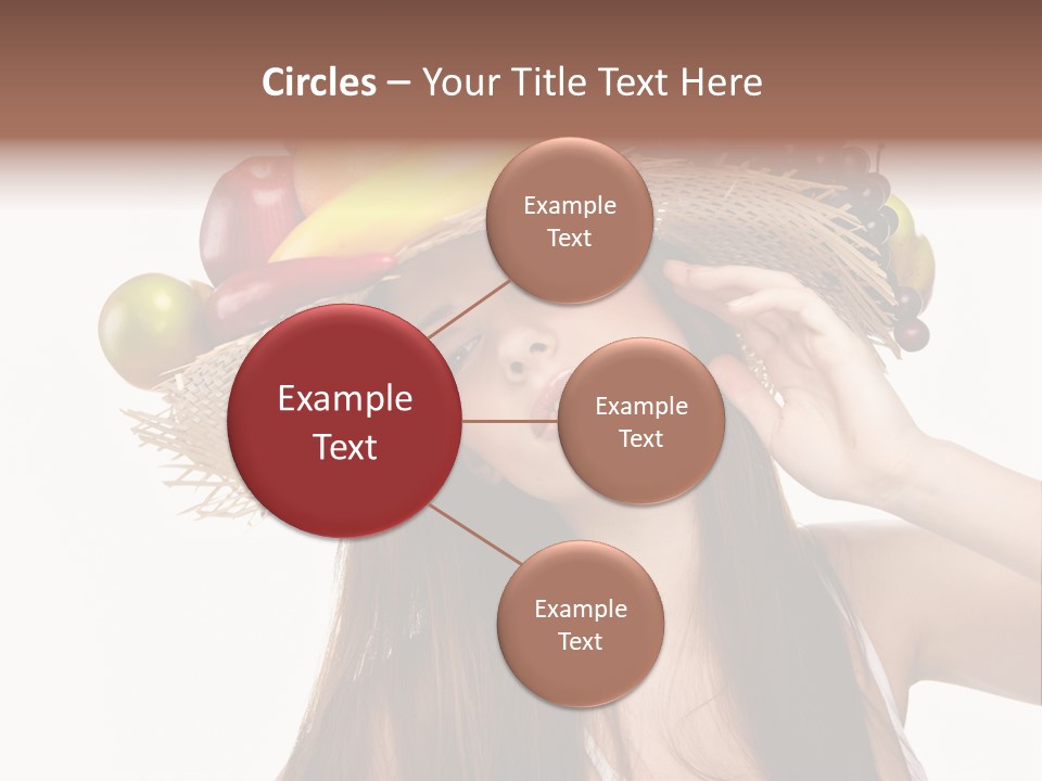 Hairstyle Fresh Fashion PowerPoint Template