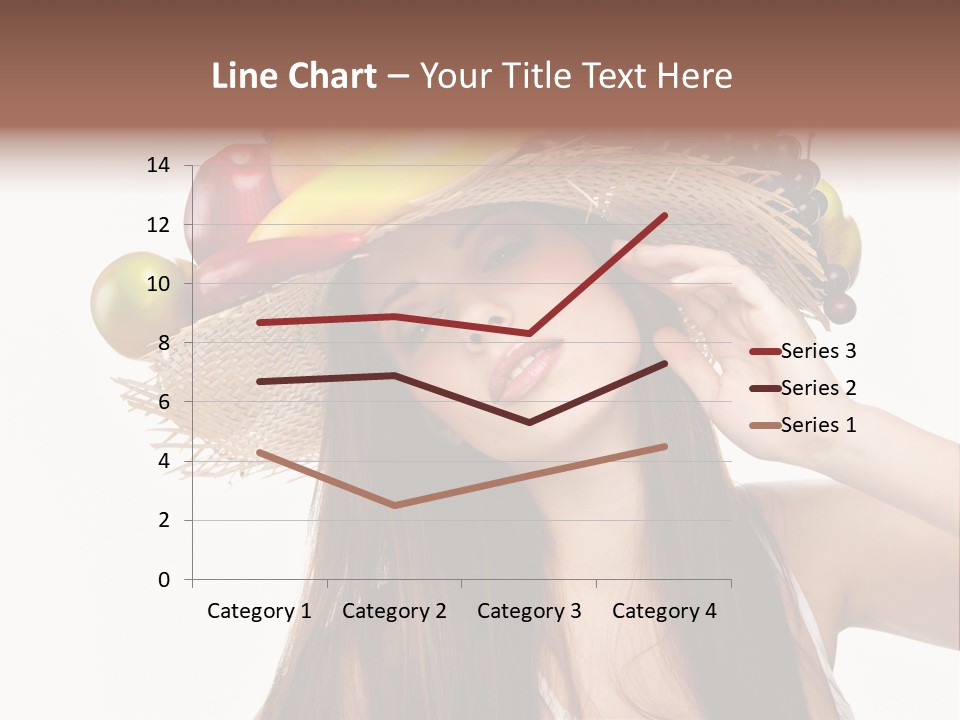Hairstyle Fresh Fashion PowerPoint Template