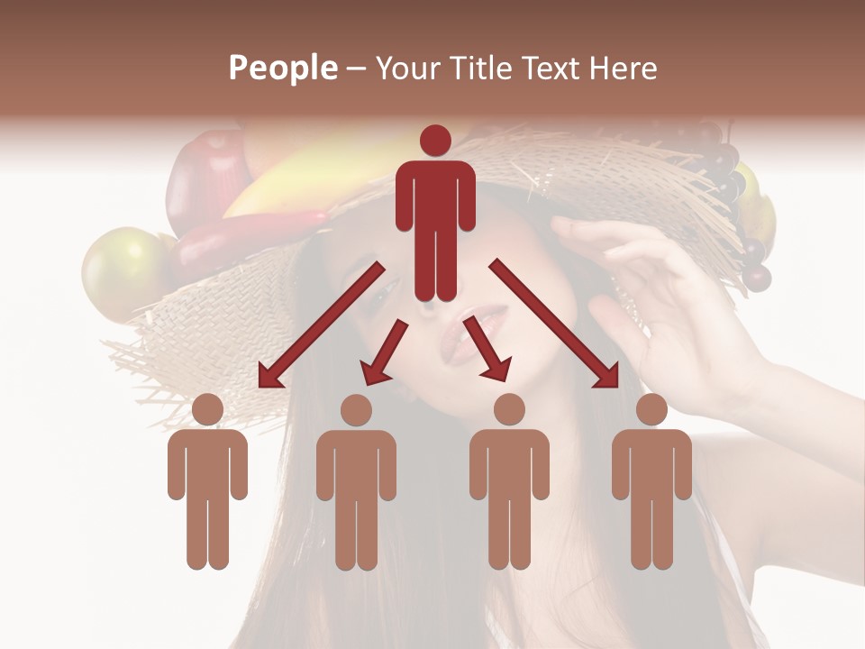 Hairstyle Fresh Fashion PowerPoint Template