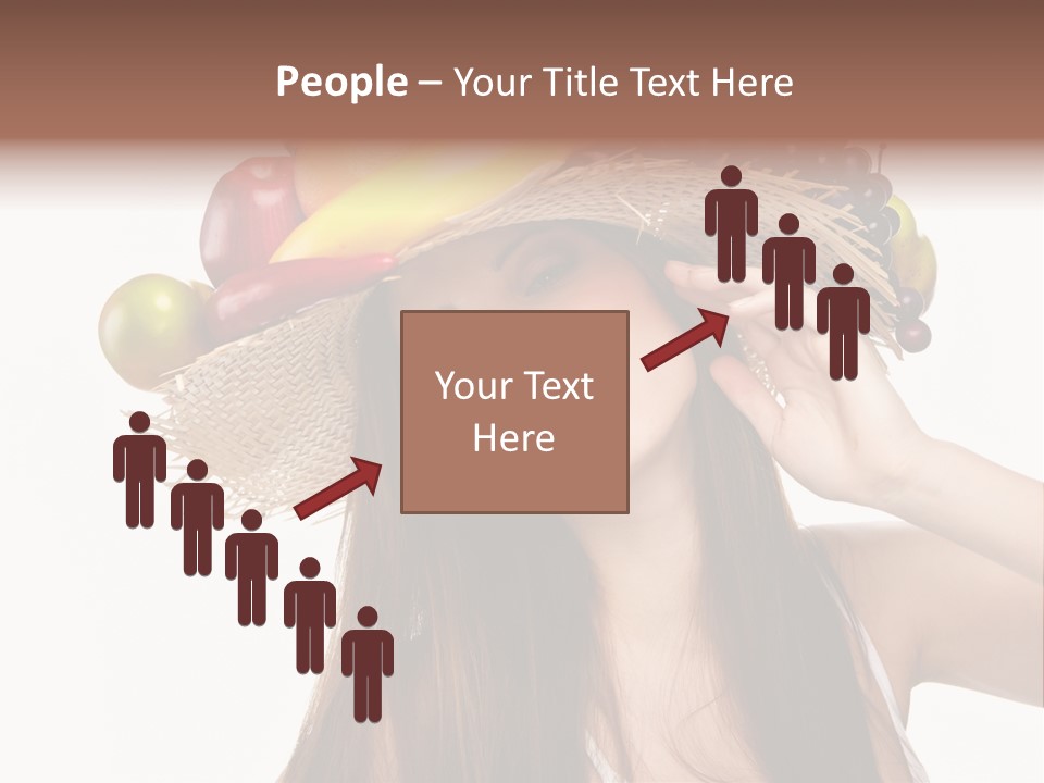 Hairstyle Fresh Fashion PowerPoint Template