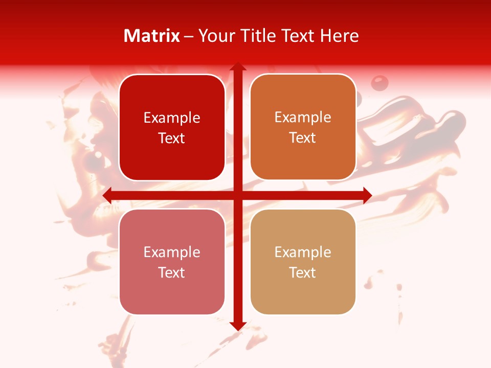 Color Horror Isolated PowerPoint Template