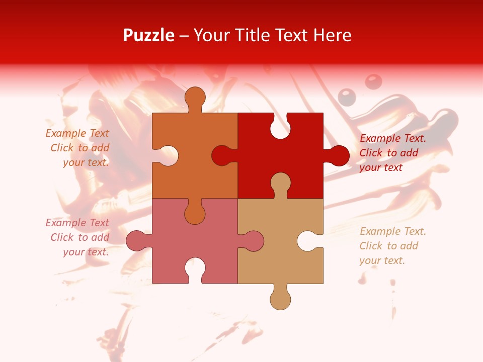 Color Horror Isolated PowerPoint Template