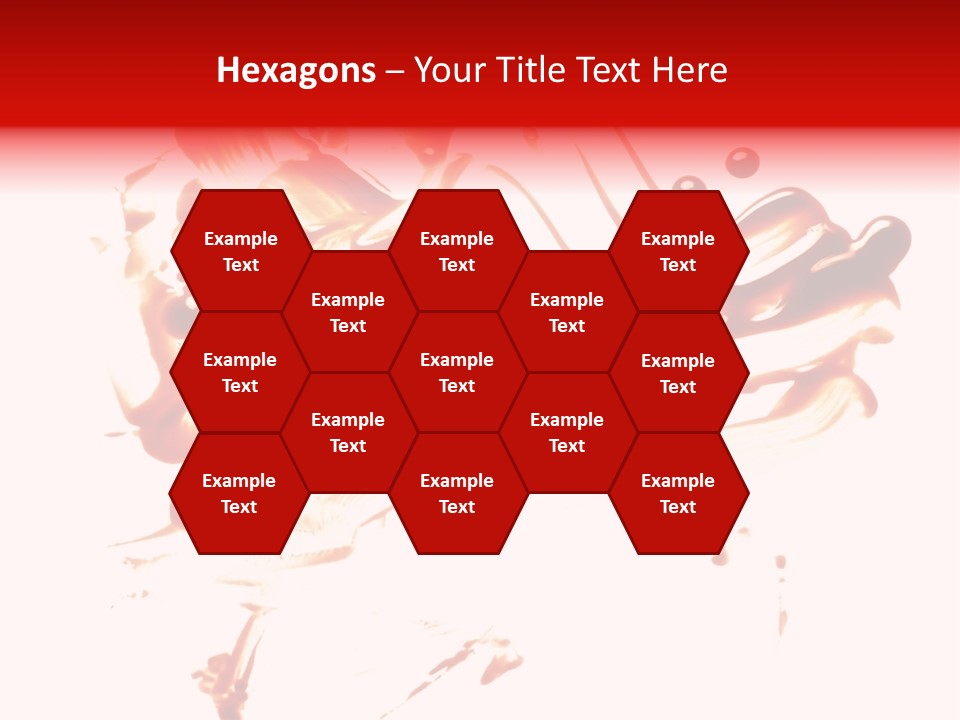 Color Horror Isolated PowerPoint Template