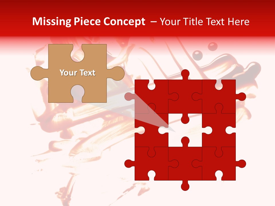 Color Horror Isolated PowerPoint Template