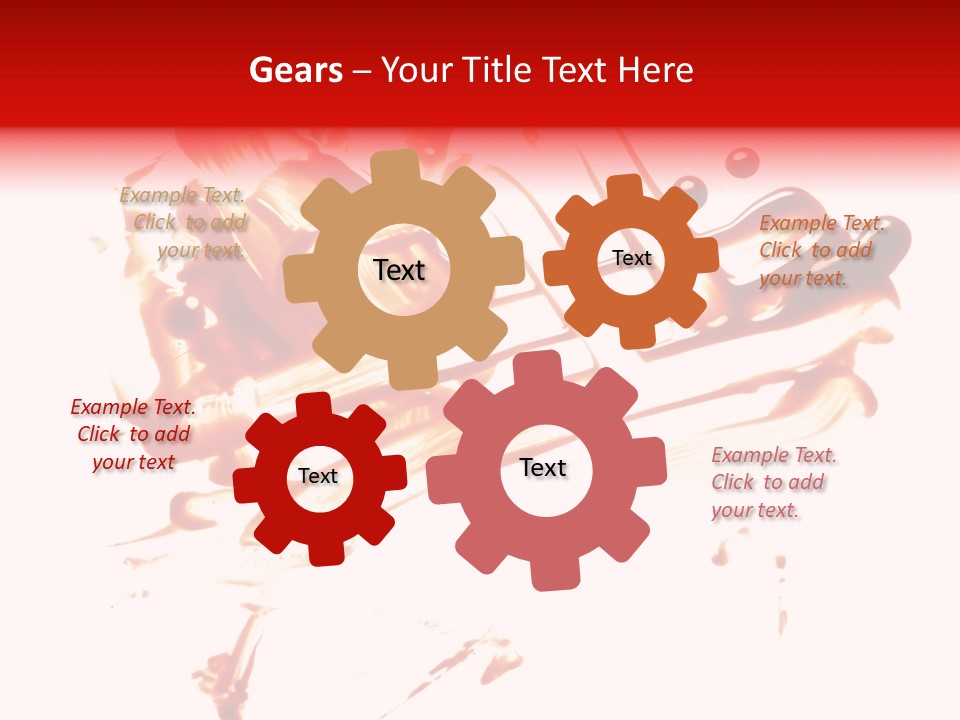 Color Horror Isolated PowerPoint Template