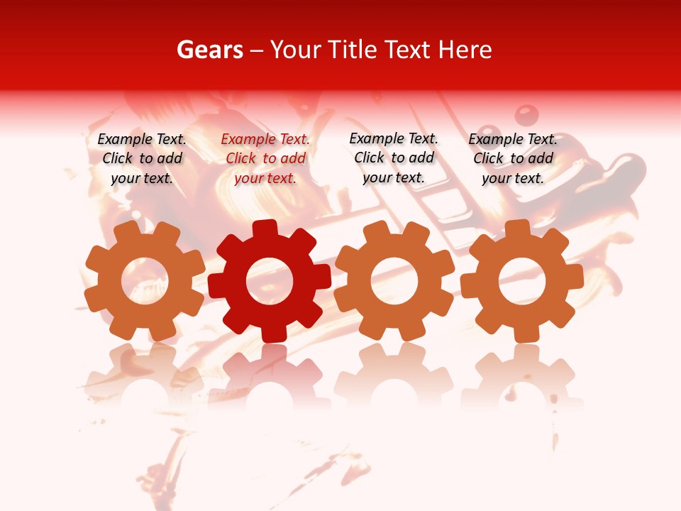 Color Horror Isolated PowerPoint Template