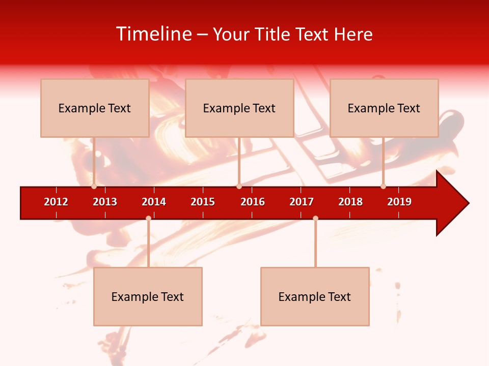 Color Horror Isolated PowerPoint Template