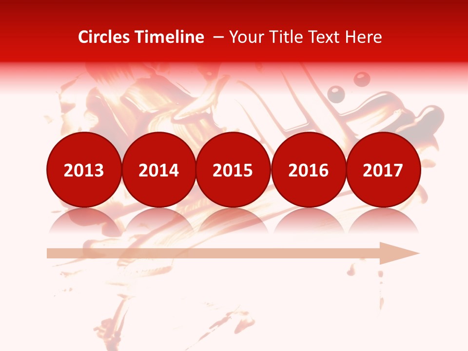 Color Horror Isolated PowerPoint Template