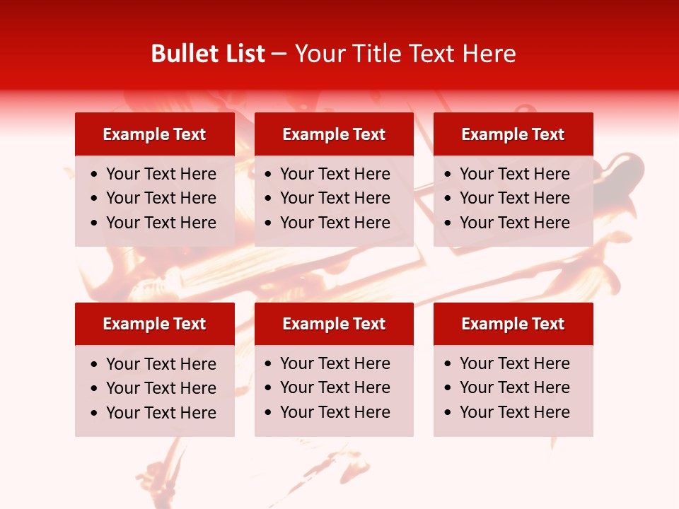 Color Horror Isolated PowerPoint Template