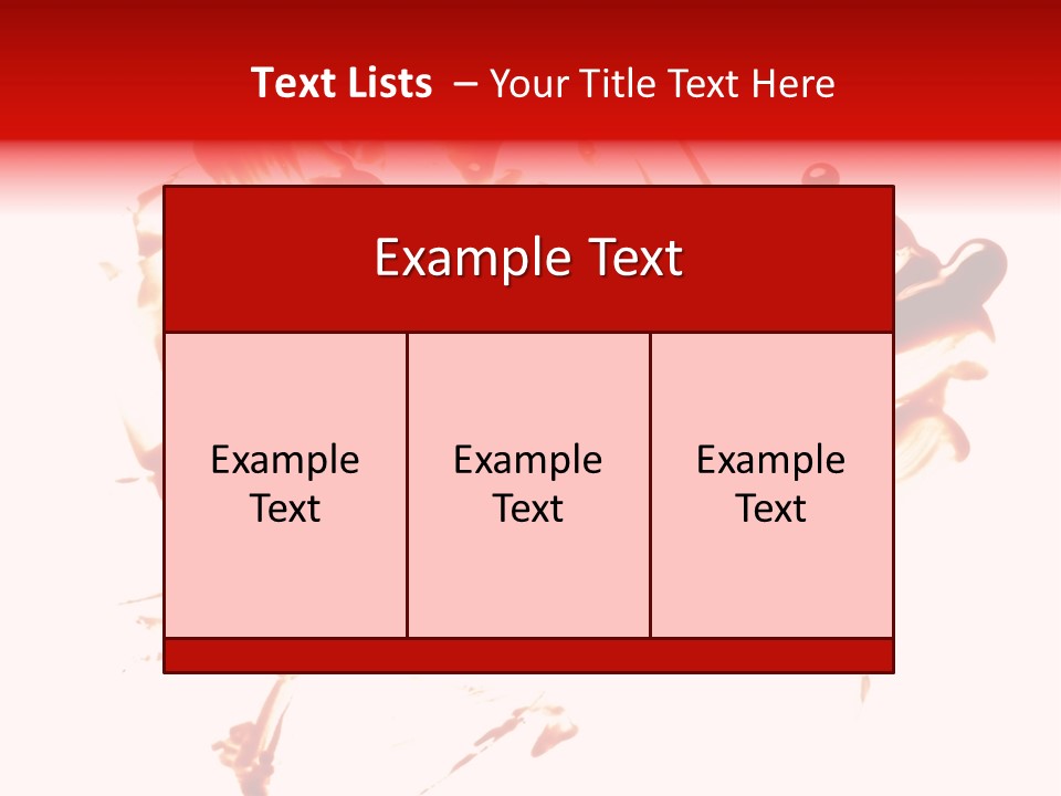 Color Horror Isolated PowerPoint Template
