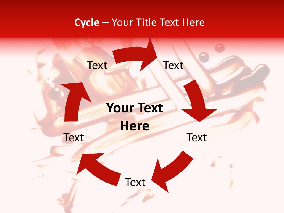 Color Horror Isolated PowerPoint Template