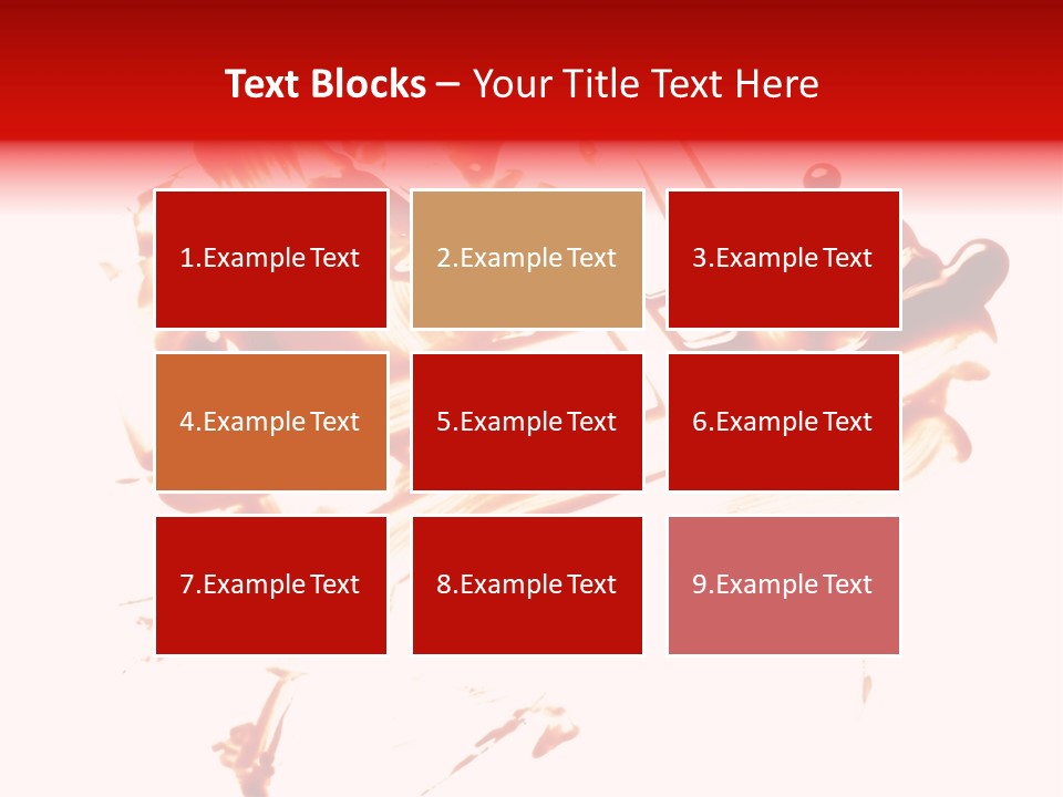 Color Horror Isolated PowerPoint Template