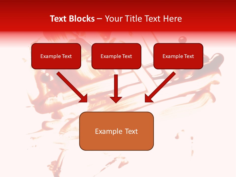 Color Horror Isolated PowerPoint Template