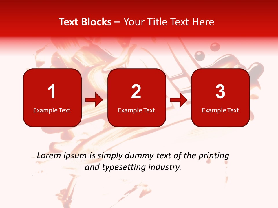 Color Horror Isolated PowerPoint Template