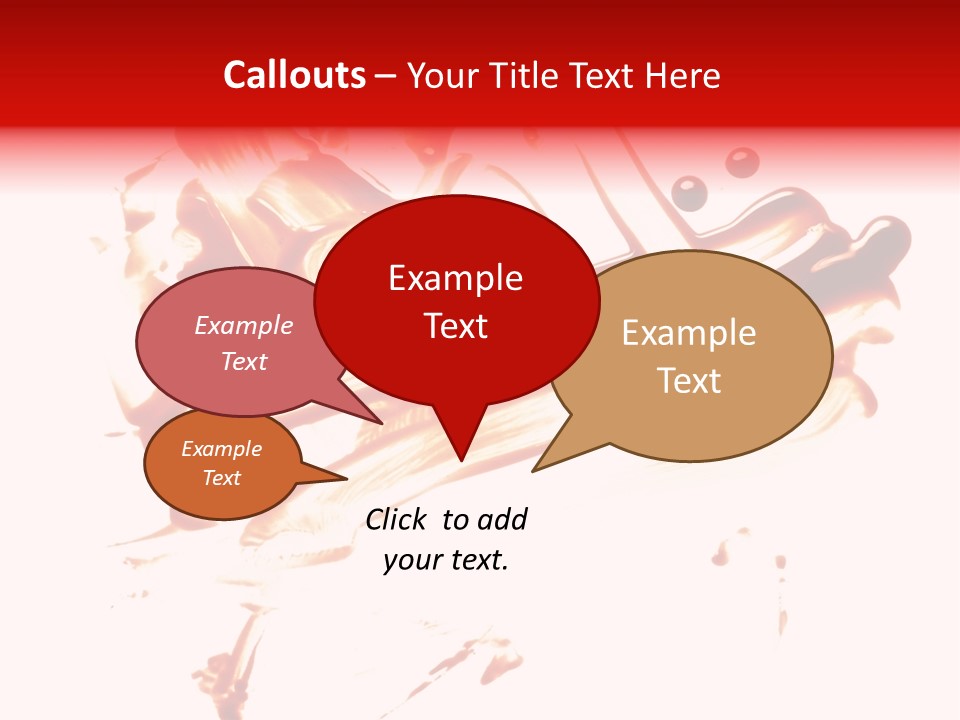 Color Horror Isolated PowerPoint Template