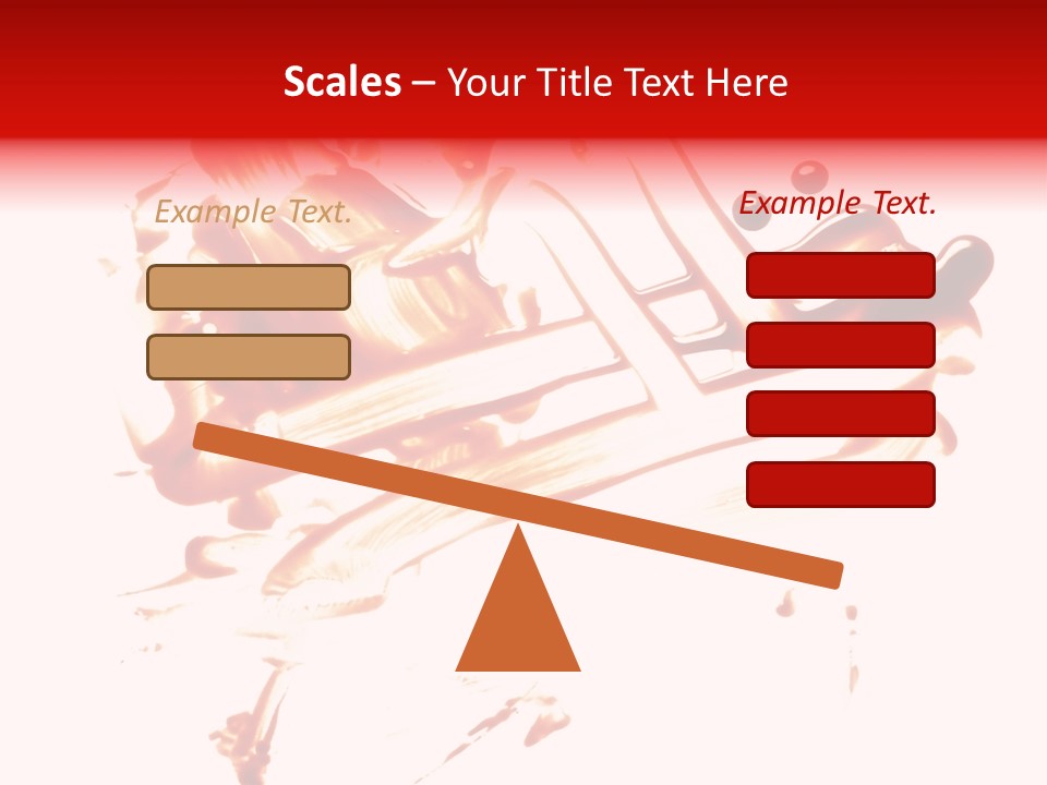 Color Horror Isolated PowerPoint Template