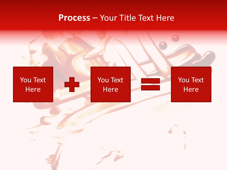 Color Horror Isolated PowerPoint Template