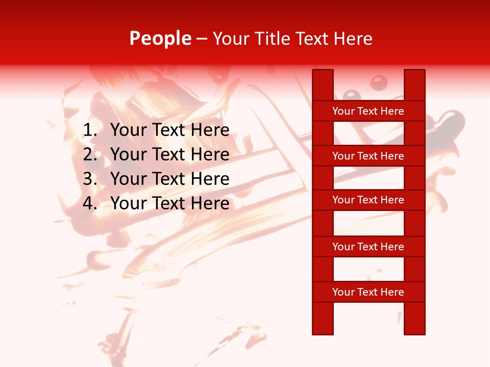 Color Horror Isolated PowerPoint Template