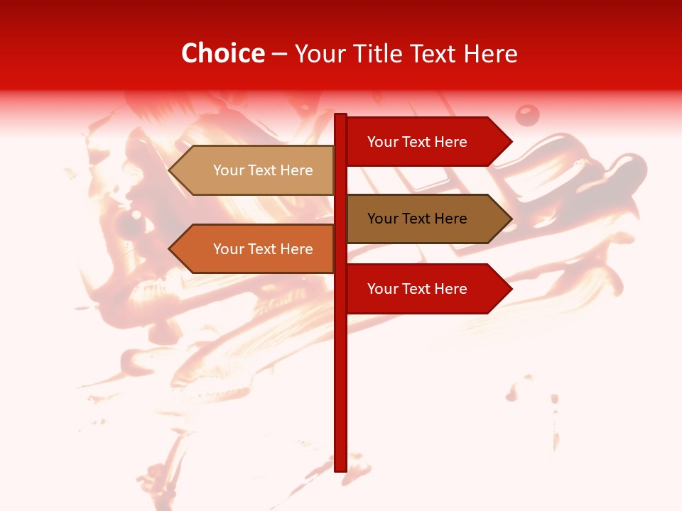 Color Horror Isolated PowerPoint Template