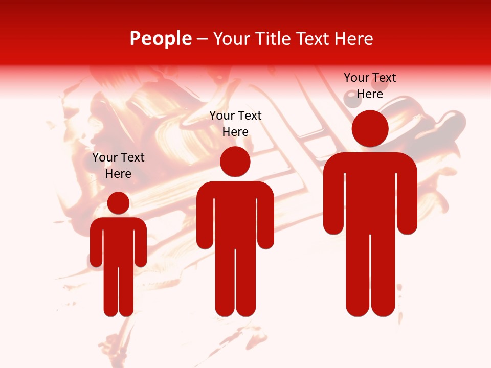 Color Horror Isolated PowerPoint Template