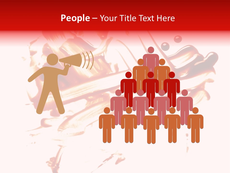 Color Horror Isolated PowerPoint Template