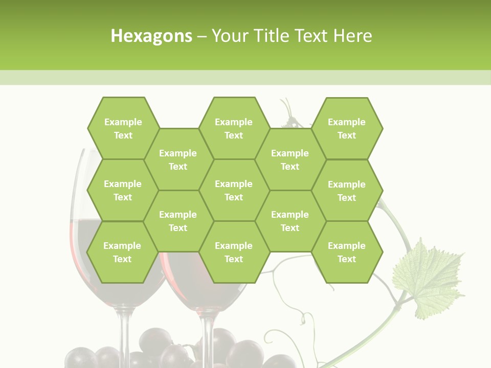 Violet Vine Crop PowerPoint Template