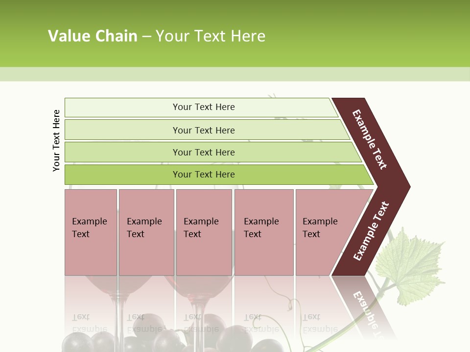 Violet Vine Crop PowerPoint Template