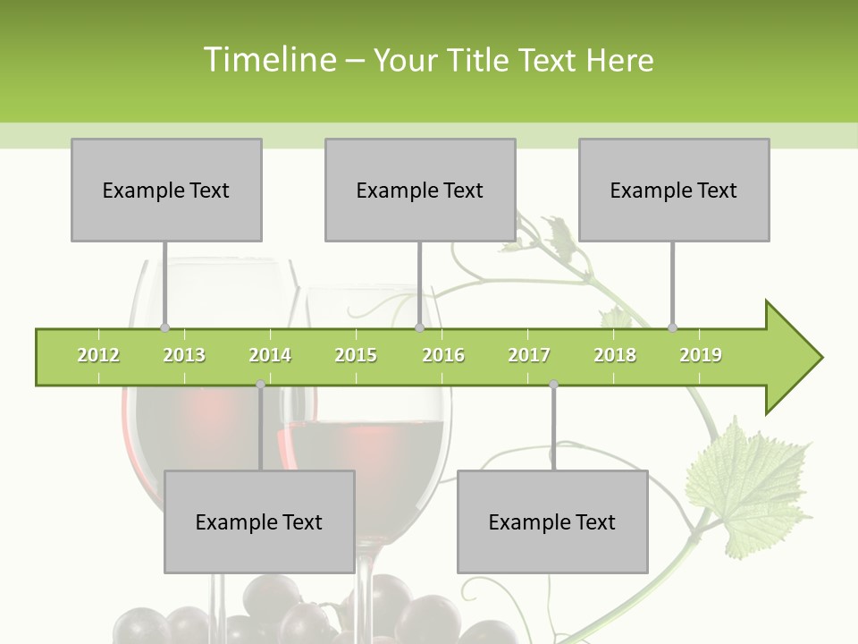 Violet Vine Crop PowerPoint Template