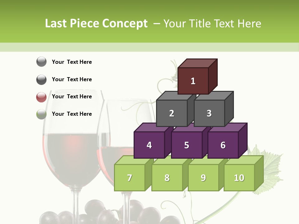 Violet Vine Crop PowerPoint Template