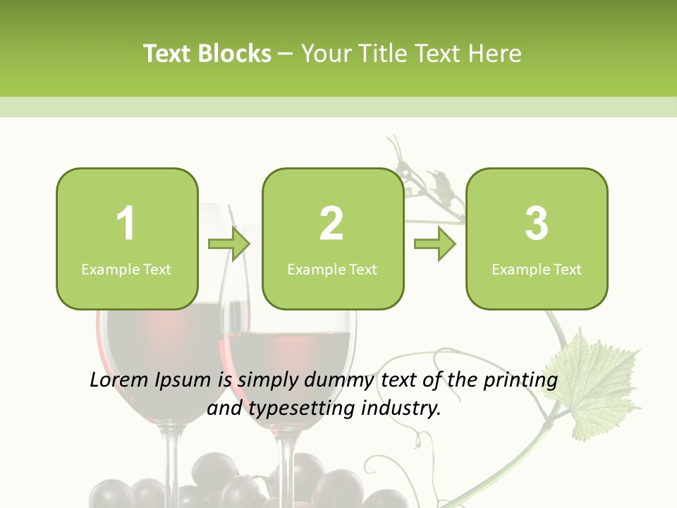 Violet Vine Crop PowerPoint Template