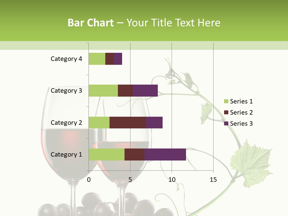Violet Vine Crop PowerPoint Template