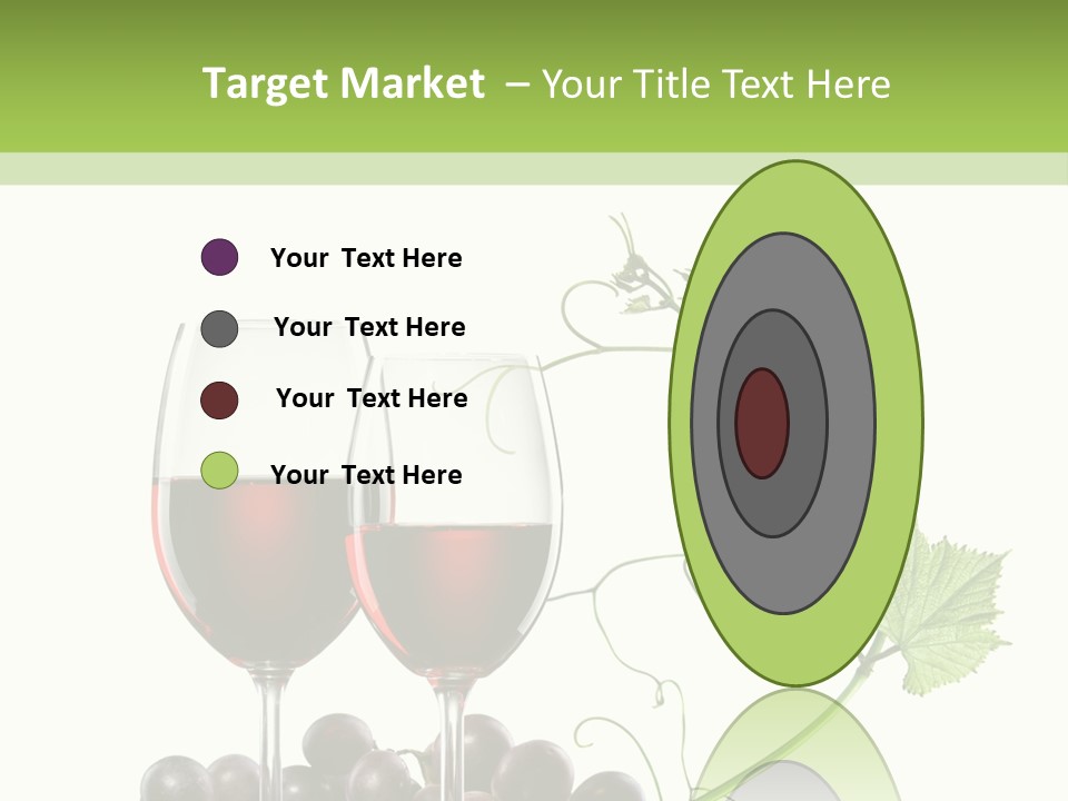 Violet Vine Crop PowerPoint Template