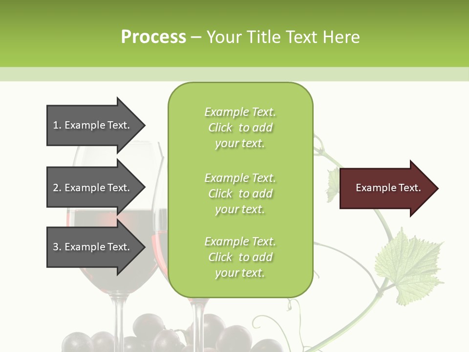 Violet Vine Crop PowerPoint Template