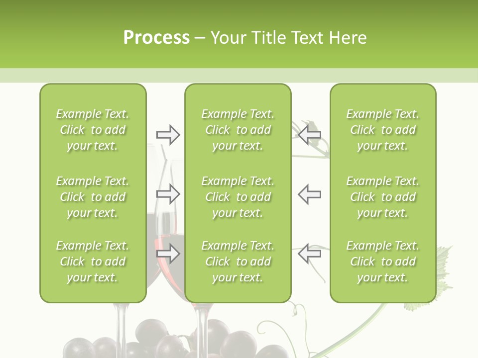 Violet Vine Crop PowerPoint Template