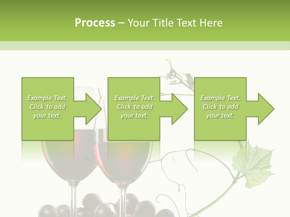 Violet Vine Crop PowerPoint Template