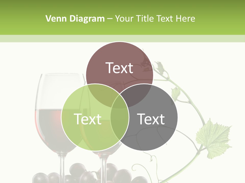 Violet Vine Crop PowerPoint Template