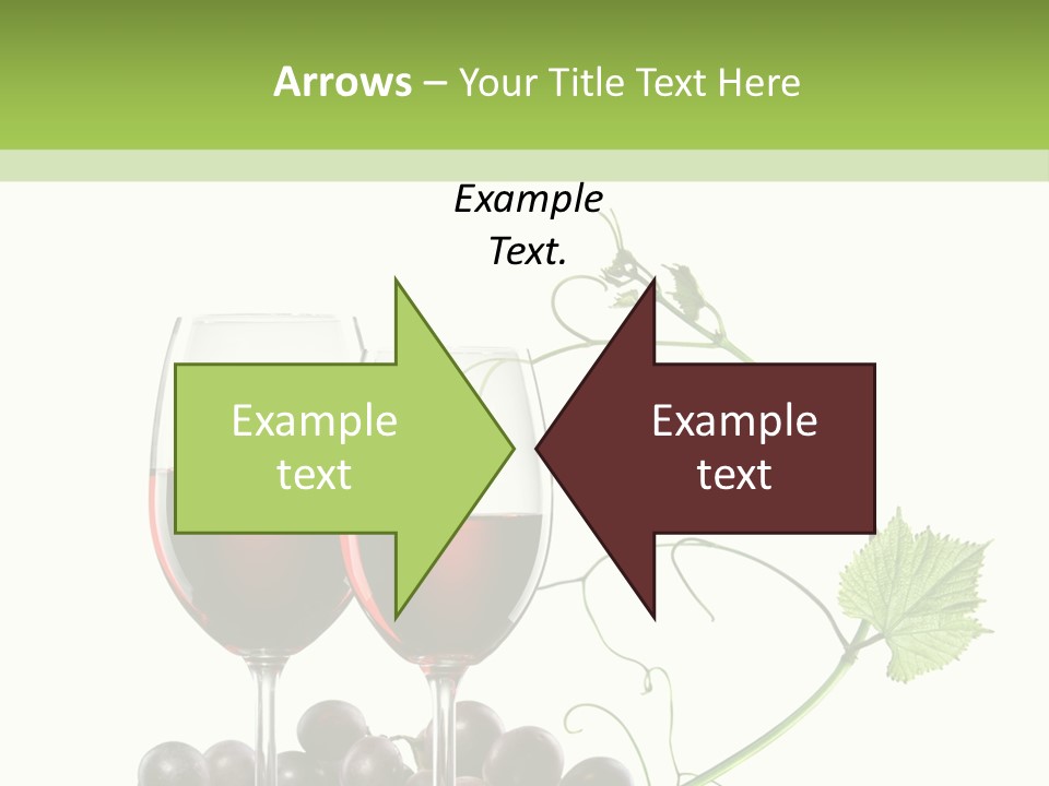 Violet Vine Crop PowerPoint Template