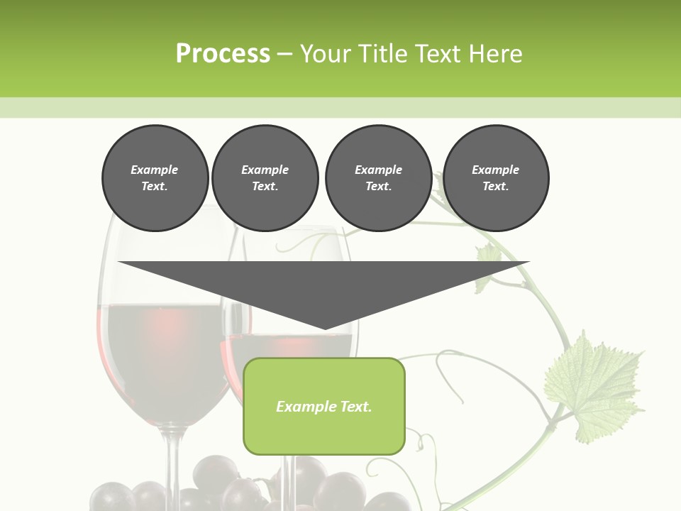 Violet Vine Crop PowerPoint Template