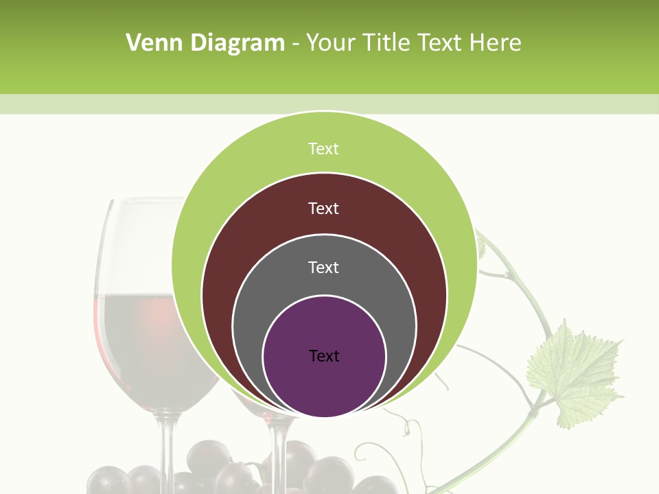 Violet Vine Crop PowerPoint Template