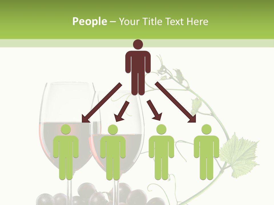 Violet Vine Crop PowerPoint Template