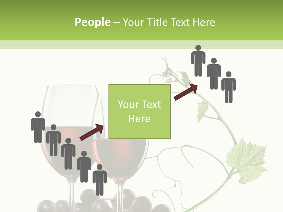 Violet Vine Crop PowerPoint Template