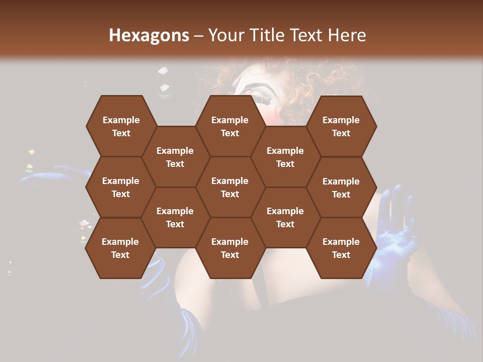 Background Person Female PowerPoint Template