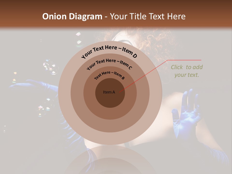 Background Person Female PowerPoint Template