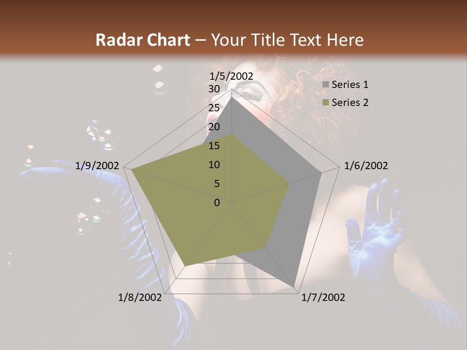 Background Person Female PowerPoint Template
