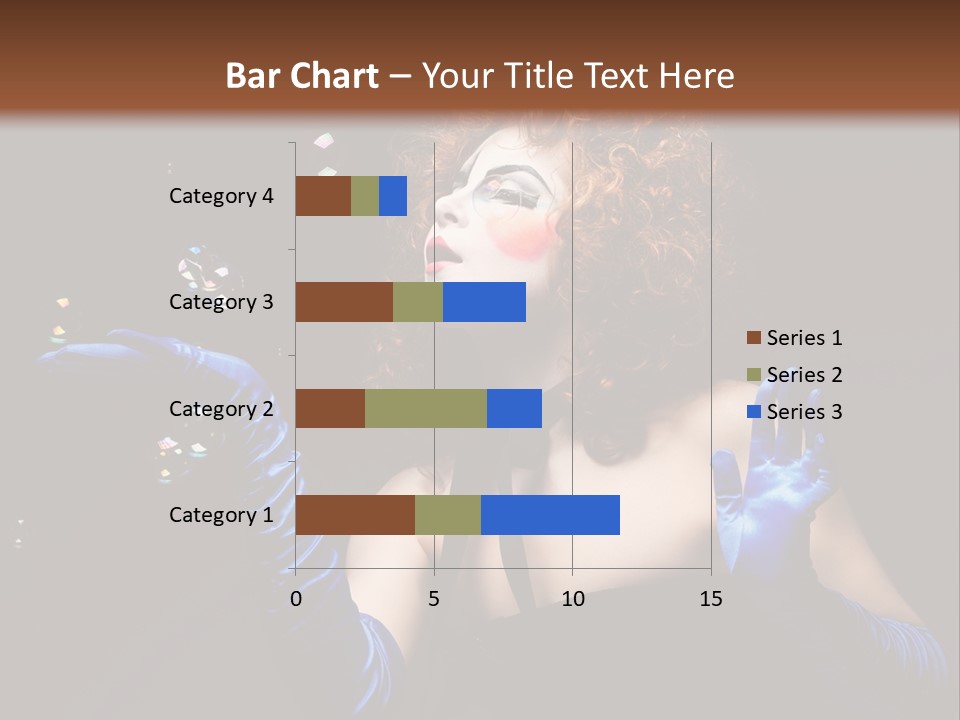 Background Person Female PowerPoint Template